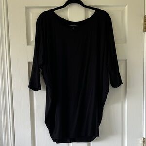 41 Hawthorn Black Long Sleeve Women's Top